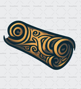 Antikes Schriftrolle